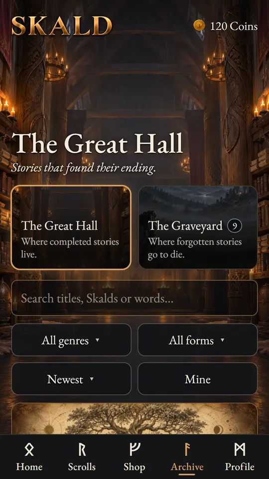 The Archive of finished Scrolls